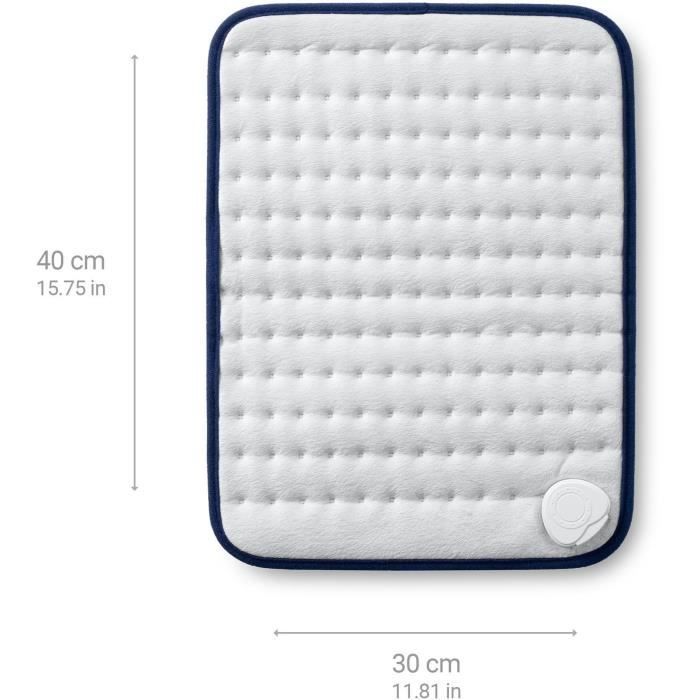 Plaid chauffant MEDISANA HP 405 - 3 réglages de température - Arrêt automatique - Textile certifié OEKO-TEX