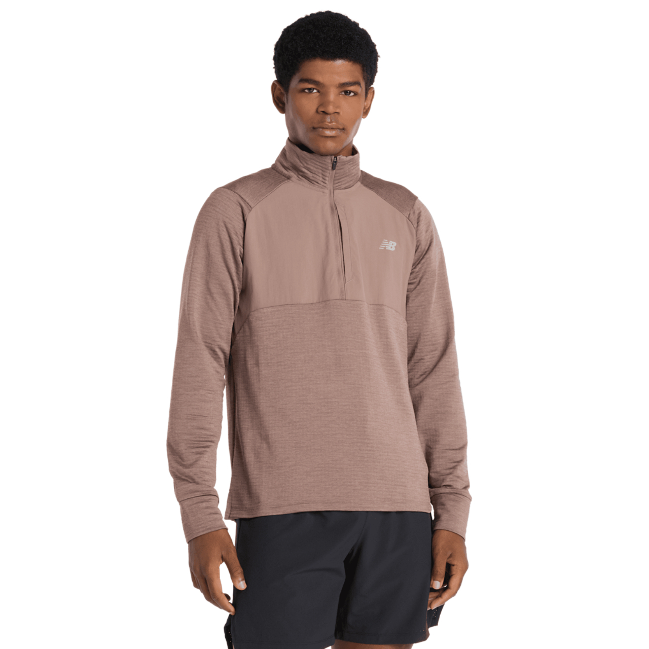 New Balance Athletics Heat Grid -half-vetoketjullinen urheilupaita