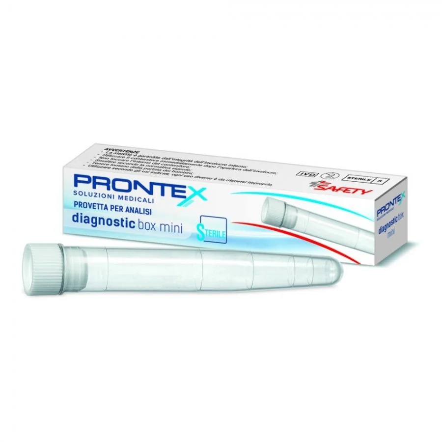 PRONTEX Veiligheidsdiagnostische miniatuur urinebuis met dop