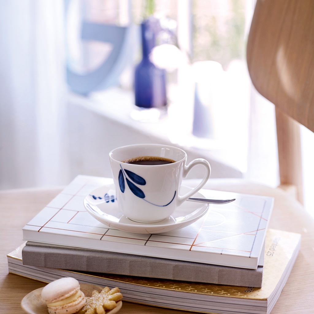 Šálek s podšálkem Villeroy & Boch Mocha Vieux Luxembourg Brindille - 1 kus