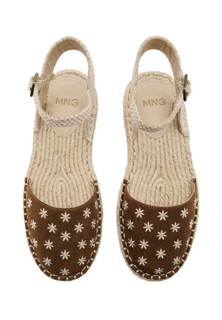 Mango Kids BLOSTRDE - Ballerina's met enkelbandje - bruin