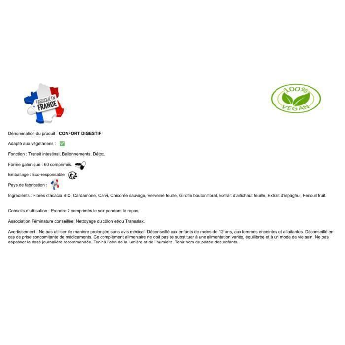 Bienestar digestivo – Mejora de la flora intestinal y reducción de la hinchazón – Eliminación de toxinas – Tez radiante – Alcachofa, hinojo, fibras naturales