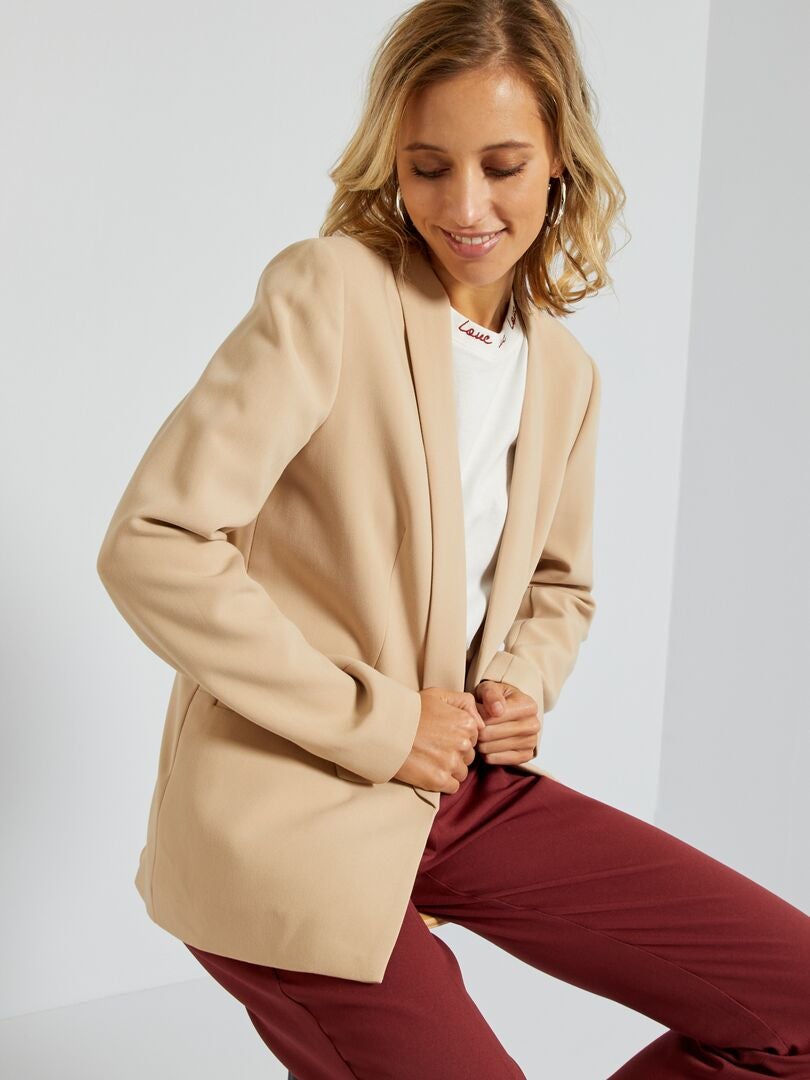 Blazer midi - Bege
