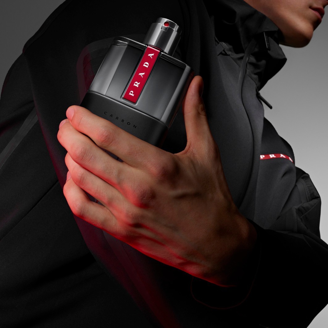 Prada Eau de Toilette Luna Rossa Carbon Eau de Toilette nachfüllbar – 50 ml – nachfüllbar