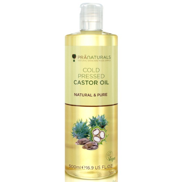 Olio di ricino spremuto a freddo PraNaturals 500 ml