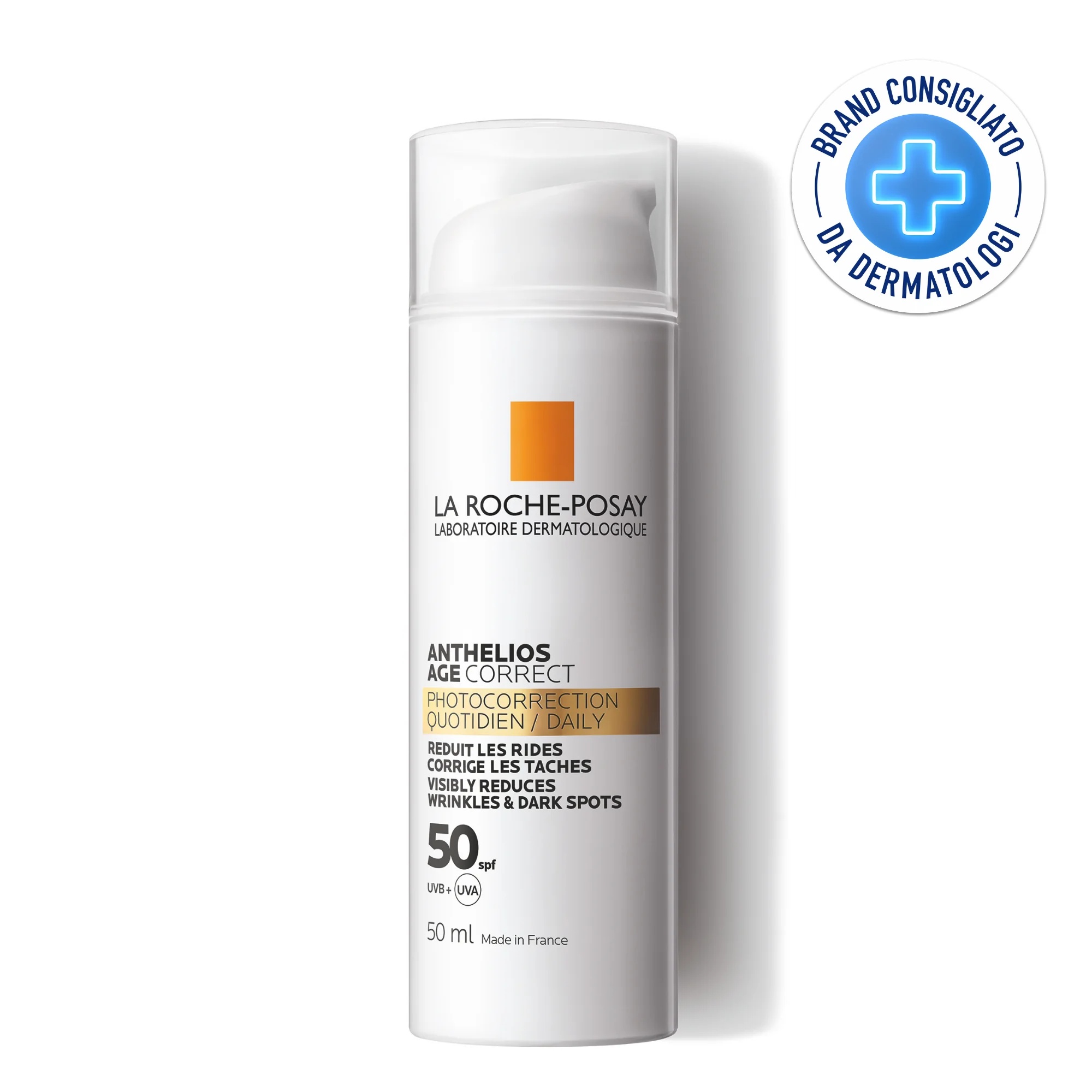 LA ROCHE POSAY La Roche Posay Anthelios Age Correct zonnebrandcrème SPF 50 50 ml fotocorrectiebehandeling