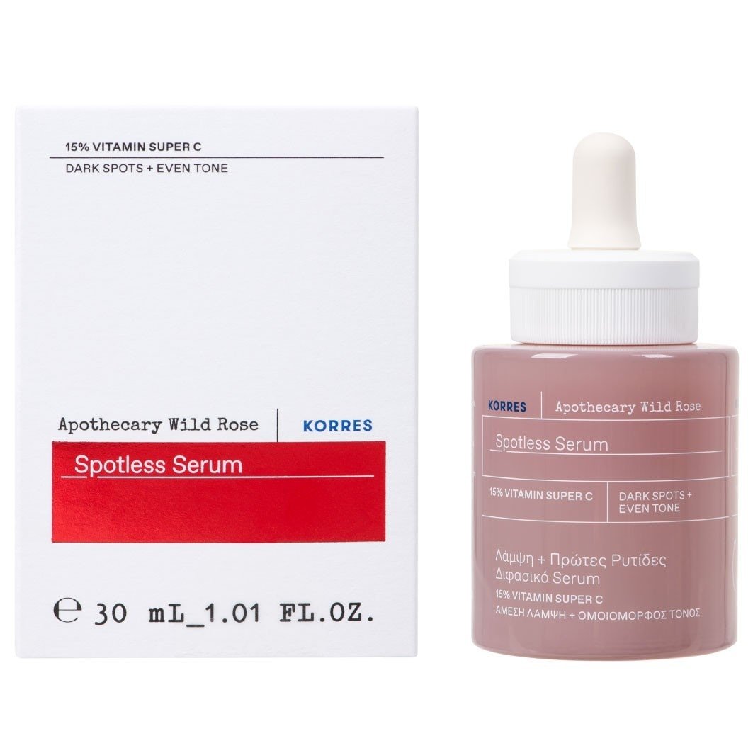 KORRES sérum proti starnutiu Apothecary Wild Rose Spotless Serum - 30 ml