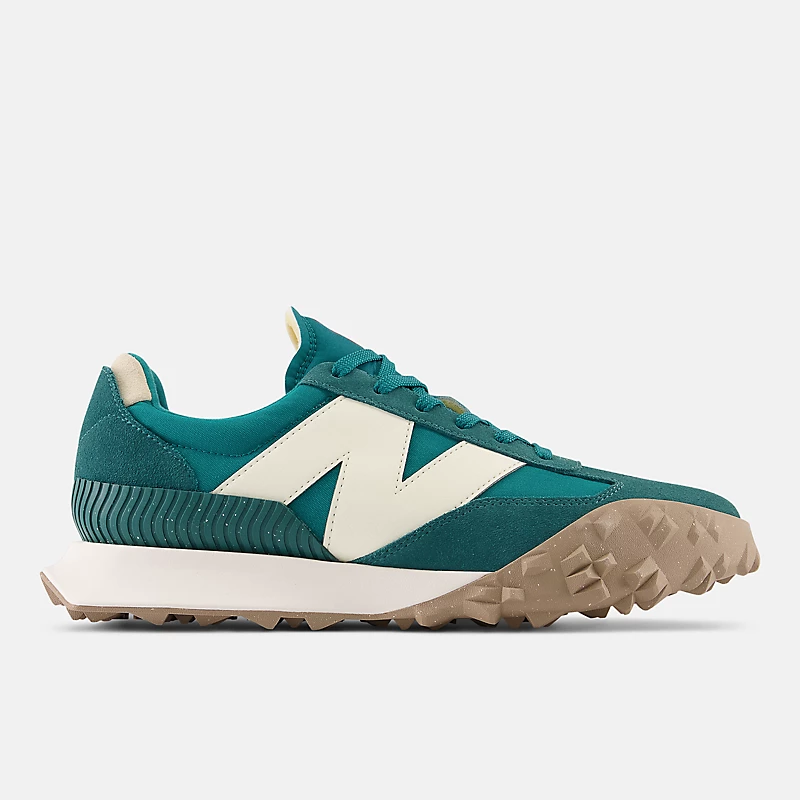 XC-72 unisex - Vintage Teal da angorą e prawdziwą czerwienią
