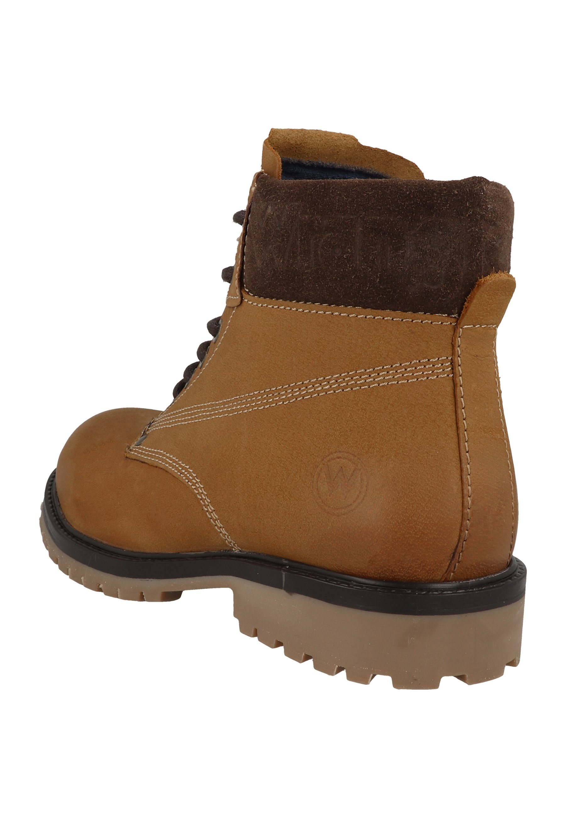 Wrangler ARCH - Enkellaarsjes met vetersluiting - chipmunk