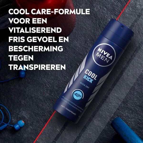 NIVEA Men Cool Kick antiperspirant sprej 150ml