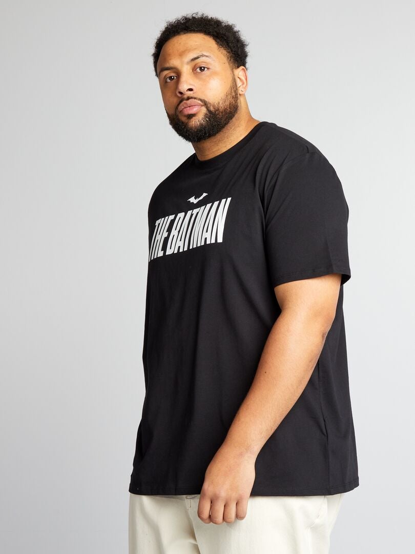 'The Batman' T-shirt met ronde hals - zwart