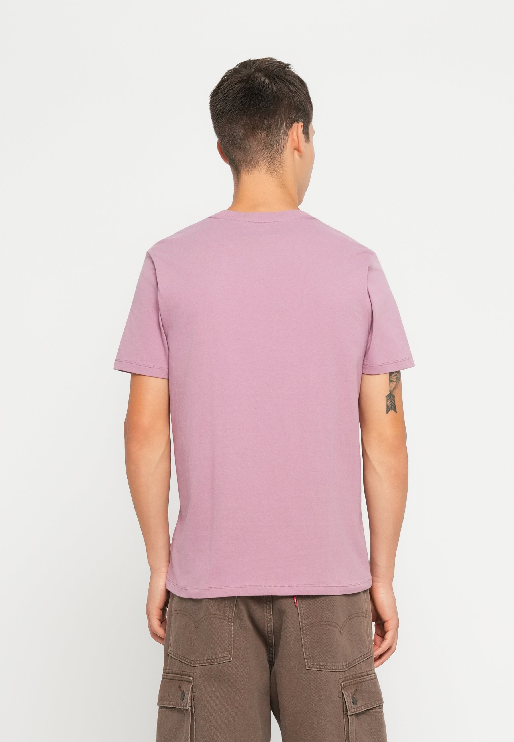 GAP EVERYDAY SOFT CREW SOLID - Basic T-shirt - lichtpaars