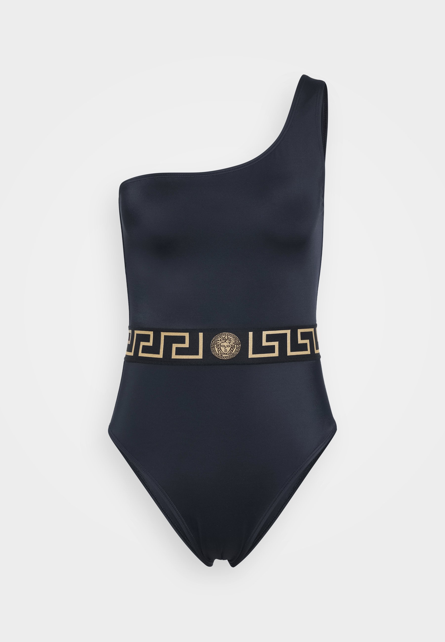 Versace SWIM ONE PIECE VITA NIEUW LOGO - Zwempak - zwart