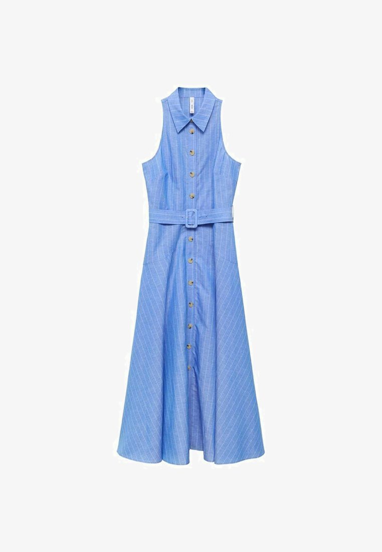 Mango overhemdjurk - blauw