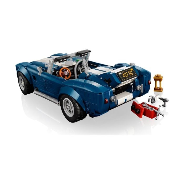 Maquette de voiture ancienne - LEGO - 10357 - Shelby Cobra 427 S/C - Modèle pour adultes - Multicolore