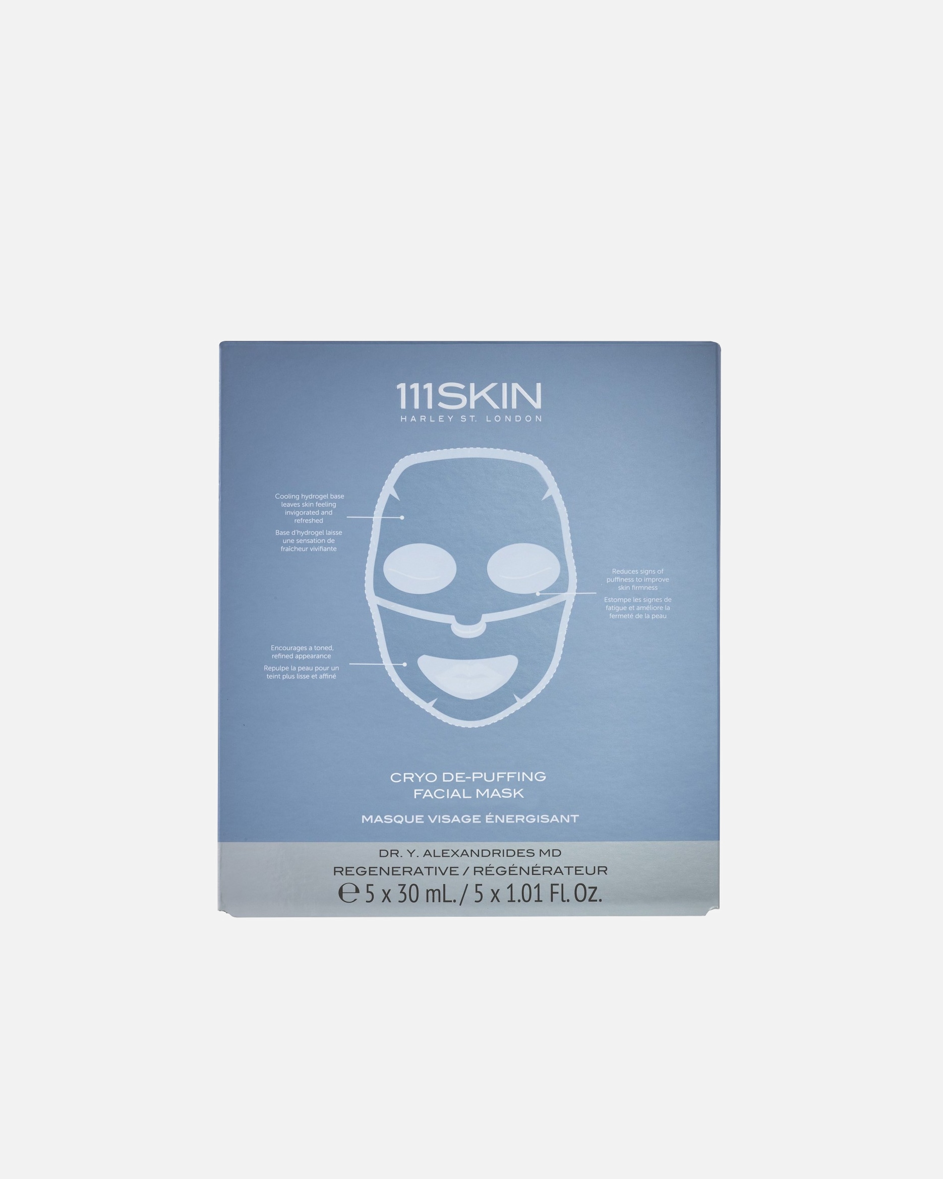 111Skin Tuchmaske Cryo De-puffing Gesichtsmaske Box - 150 ml