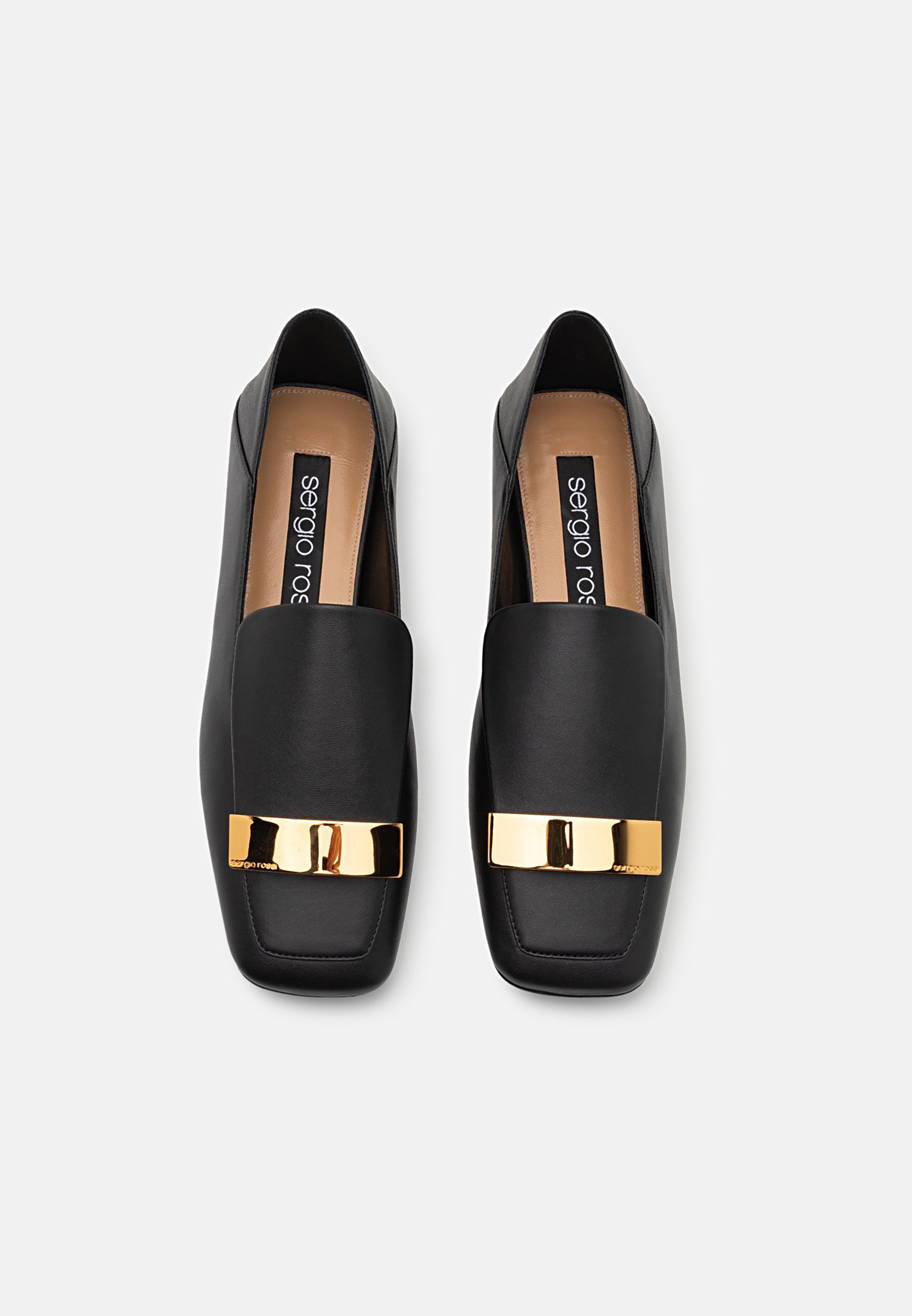 Sergio Rossi FLAT - Instappers - zwart