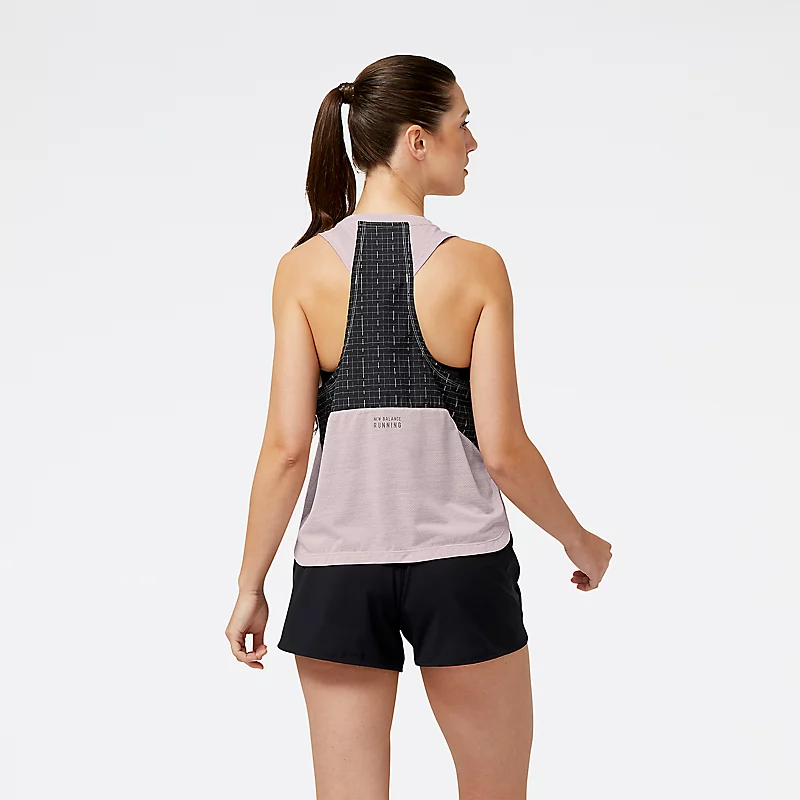 Top Damski Impact Run Luminous – ROSA PIETRA EMETELATO