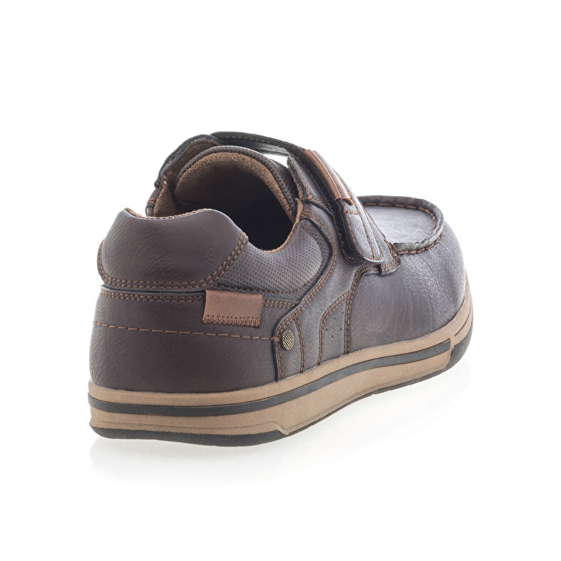Brune loafers/båtsko til herre