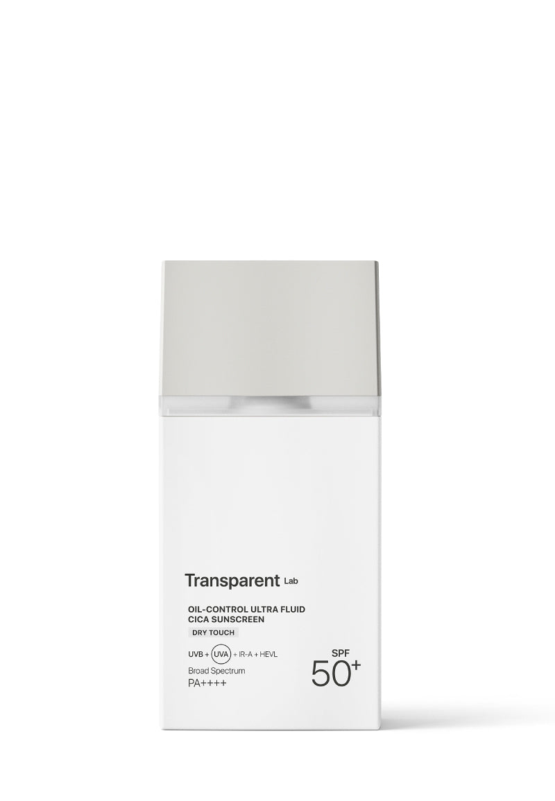 Transparent Lab Ölkontrolle Ultra Fluid Cica Sonnenschutz