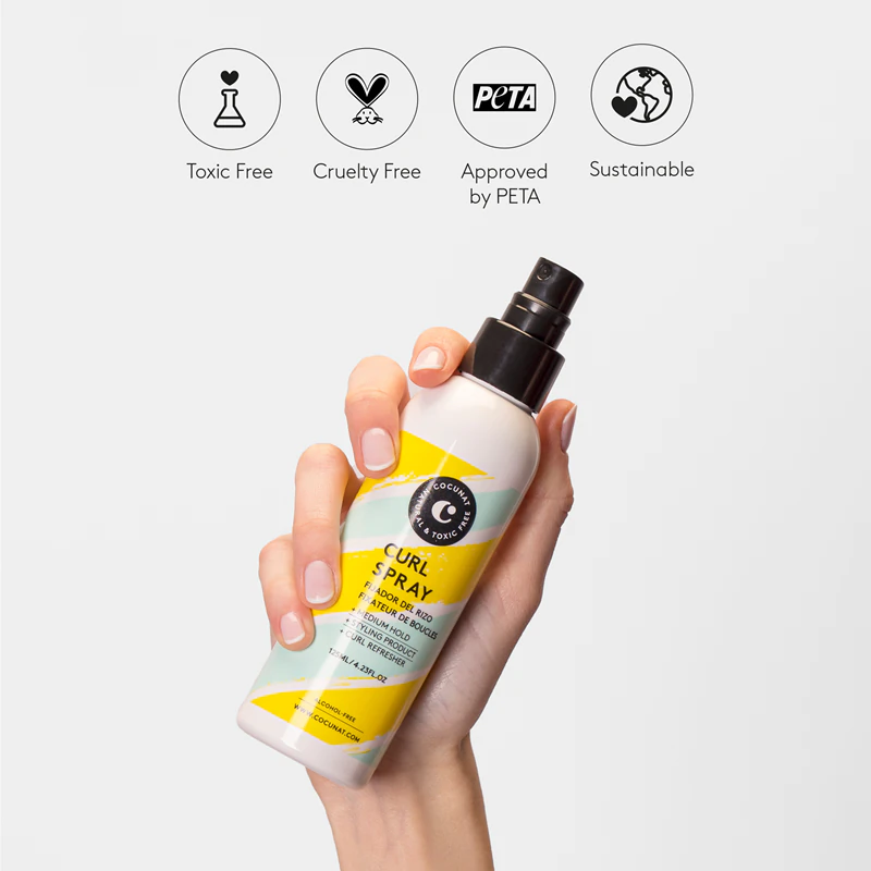 Fixačný sprej Cocunat Curl Spray pre kučeravé a vlnité vlasy