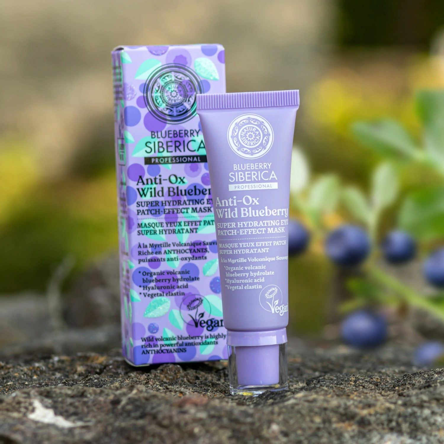 Natura Siberica Blueberry Siberica Masque Yeux Effet Patch Super Hydratant