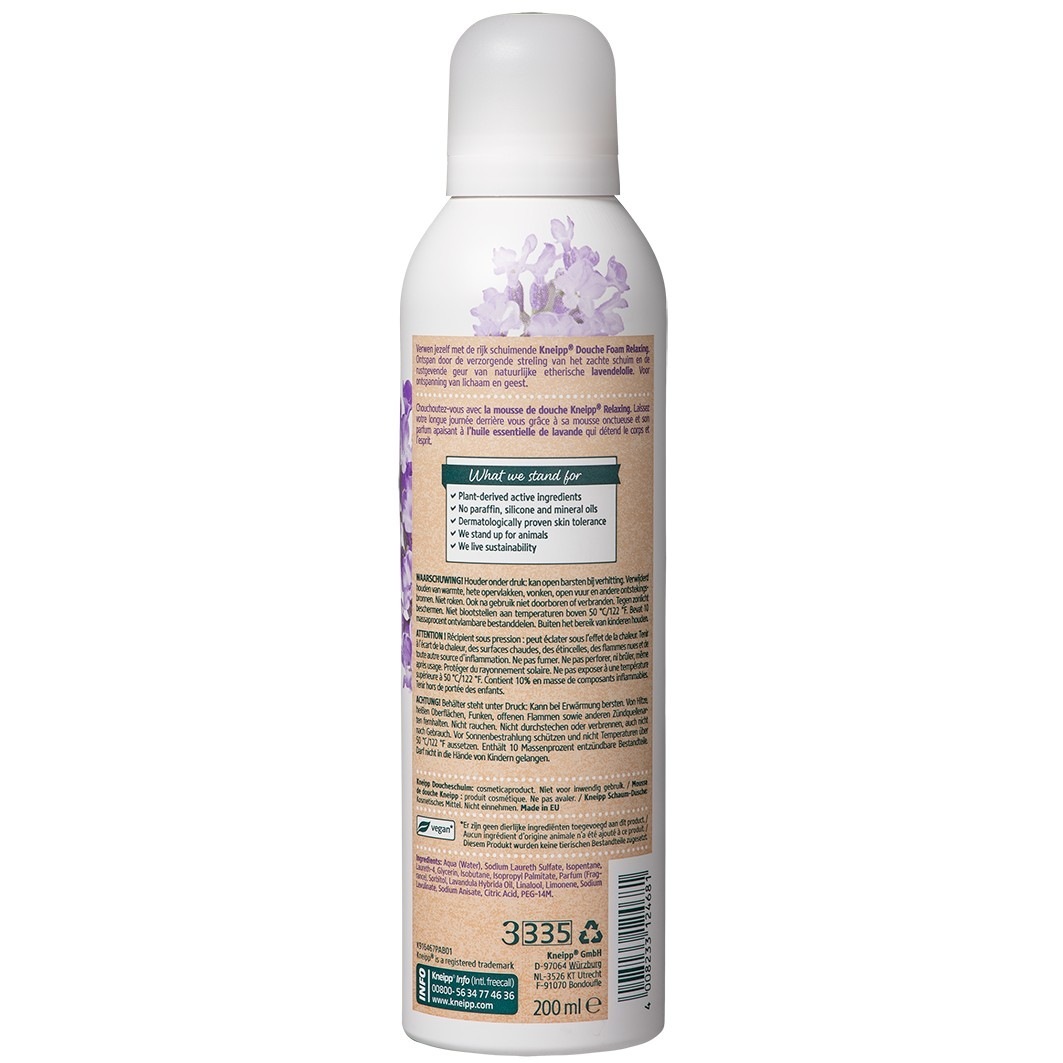 Kneipp Relaxačná sprchová pena 200 ml
