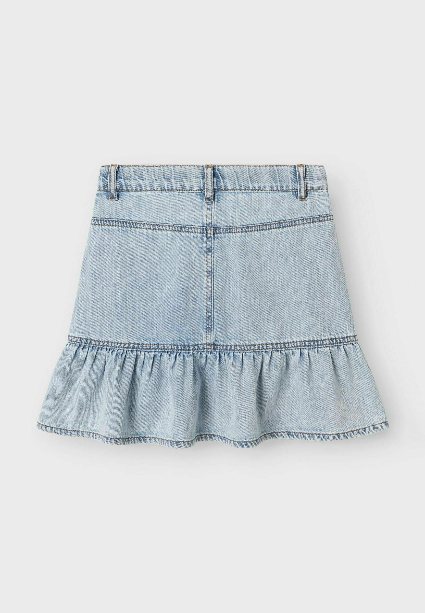 Appelez-la Mini-jupe - denim bleu clair