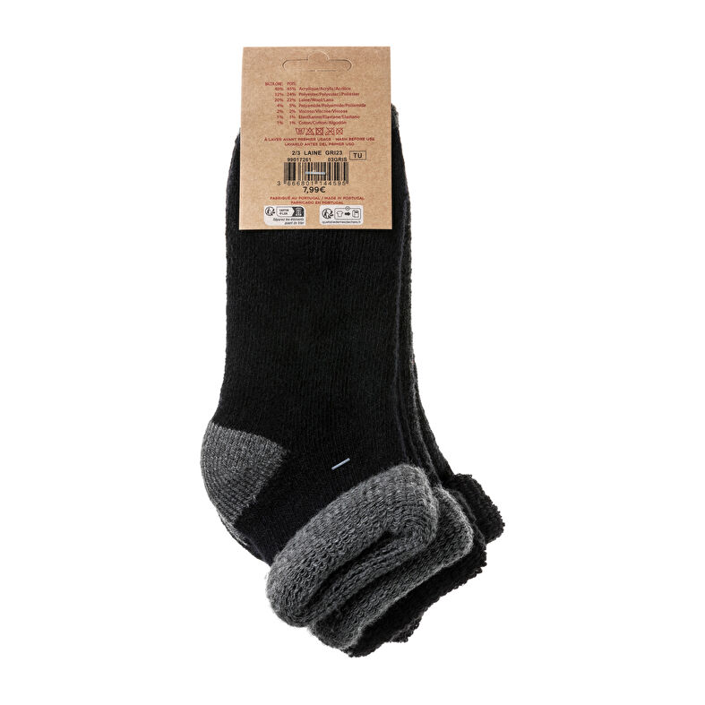 Chaussettes et collants Femme Gris