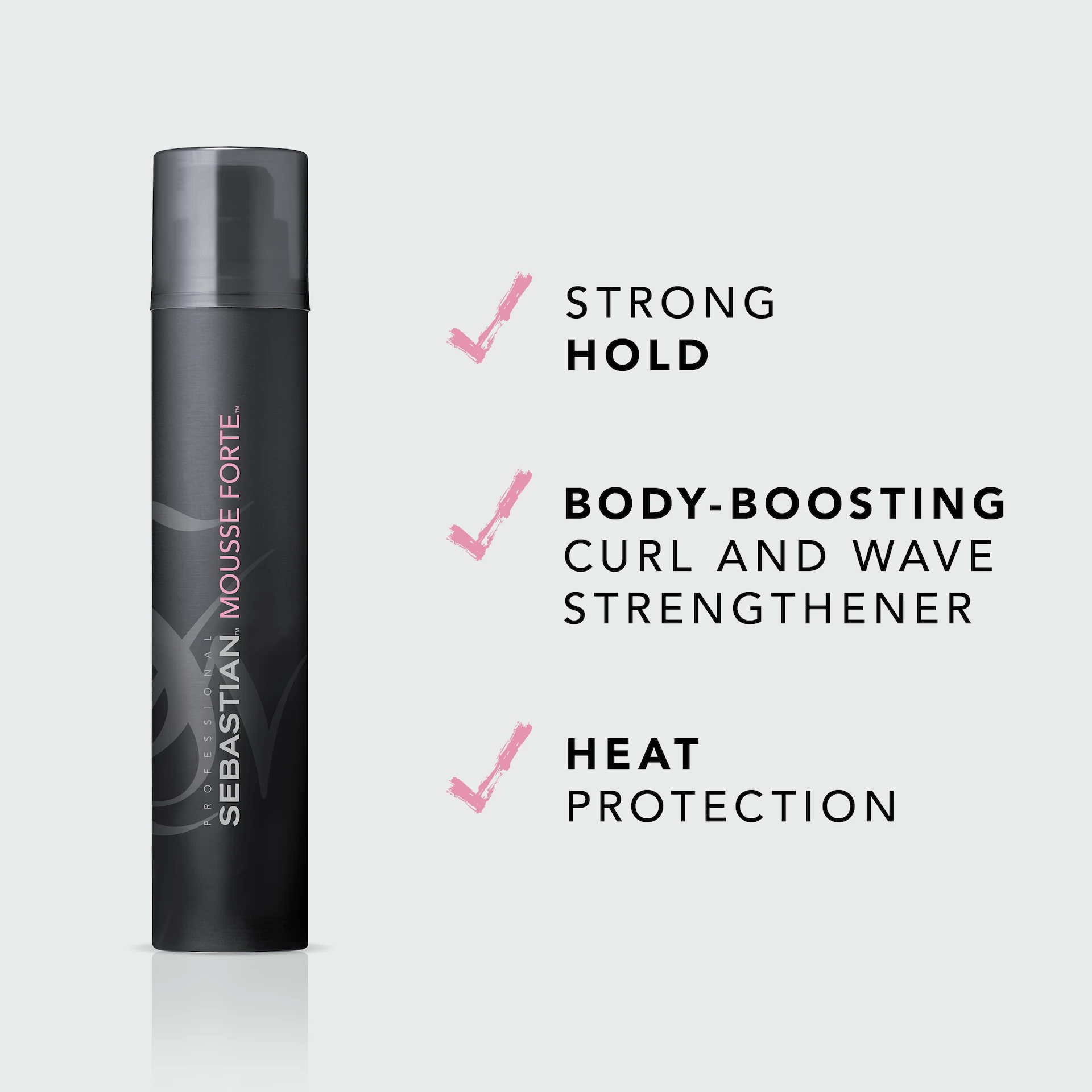 Formázó hab Forte 200 ml - Sebastian Professional