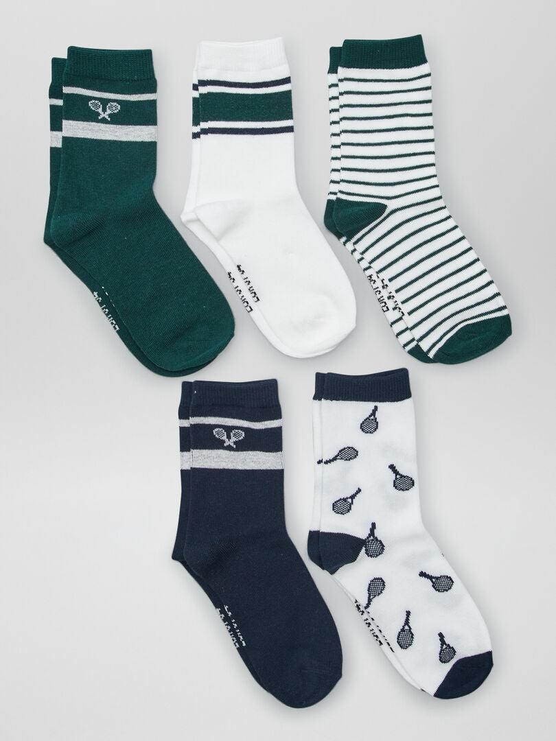 Pares de calcetines - VERDES