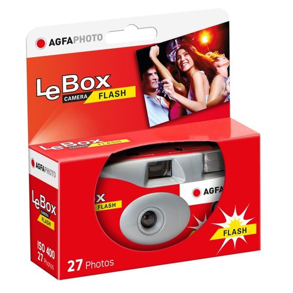 Jednorazový fotoaparát AgfaPhoto LeBox Flash s bleskom