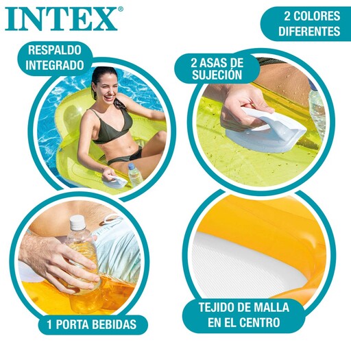 Sillón Colchoneta Hinchable Intex
