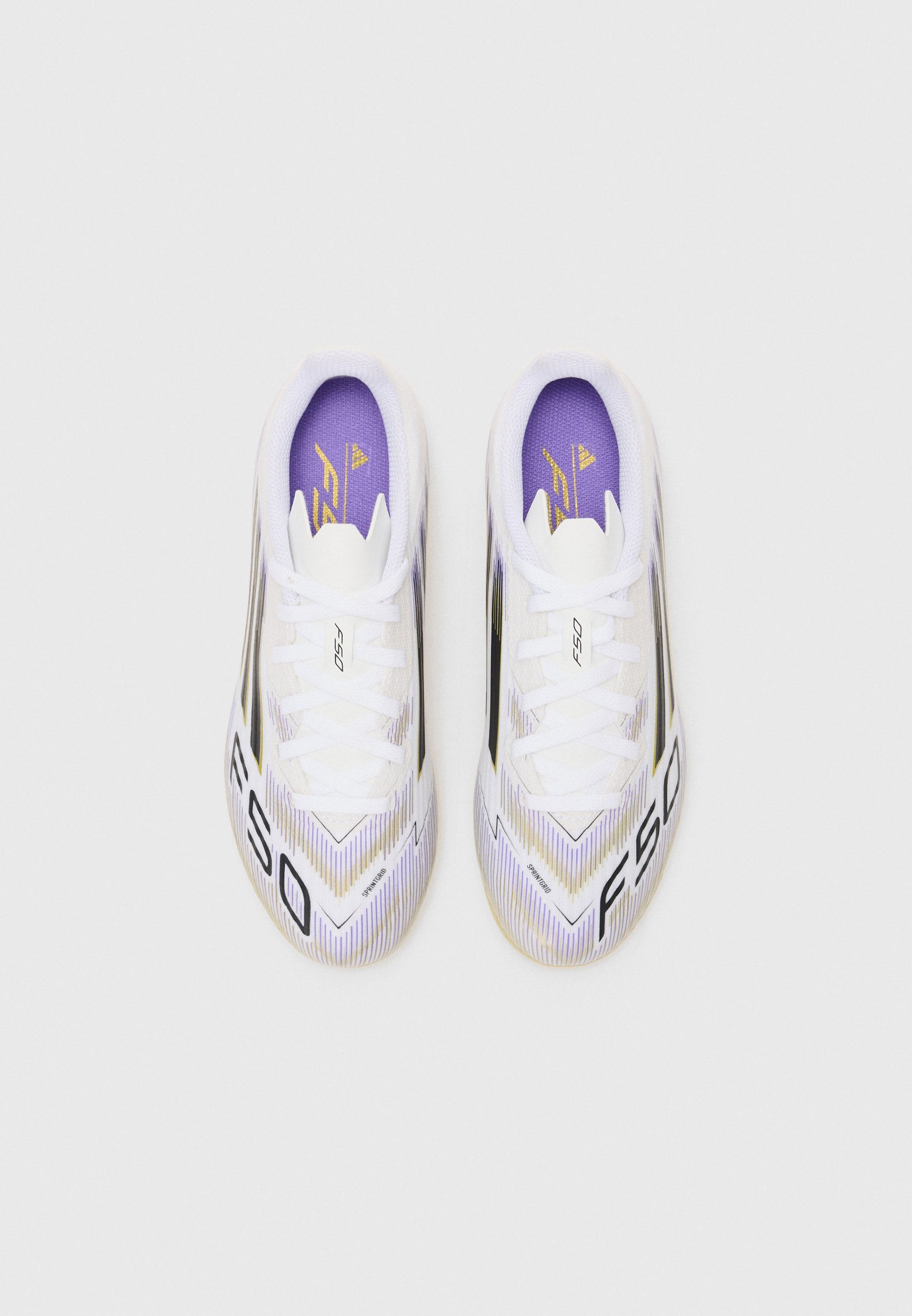 adidas Performance F50 LEAGUE - Fotballsko for fast underlag - ftwr white/core black/gull-coloured