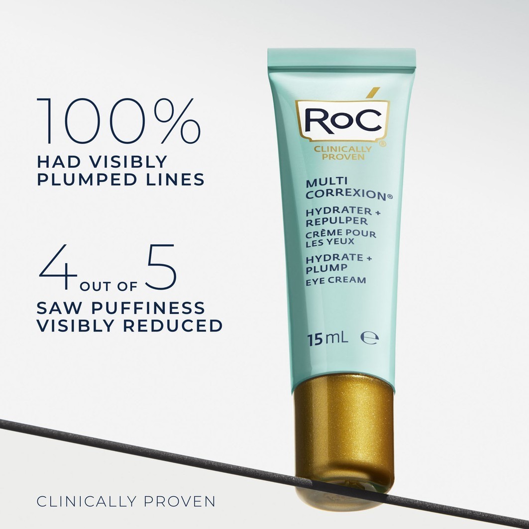 RoC Multi-Correxion krema za oči, hidratantni i popunjujući gel za oči - 15 ml