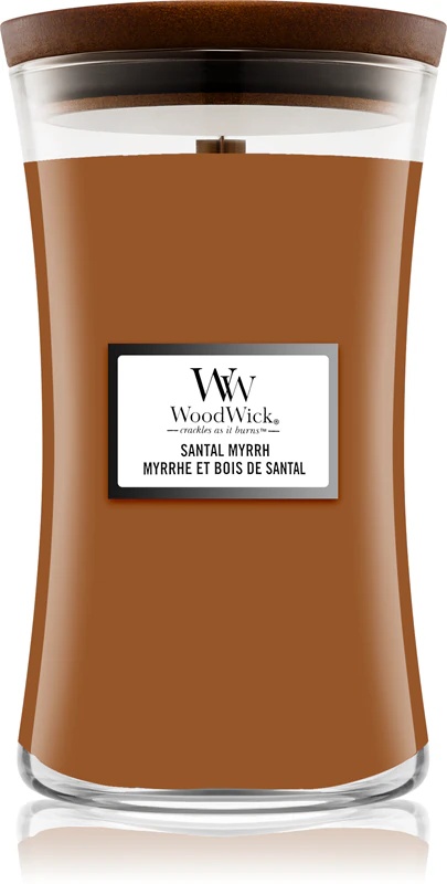 Woodwick Santal miros kvapioji žvakė