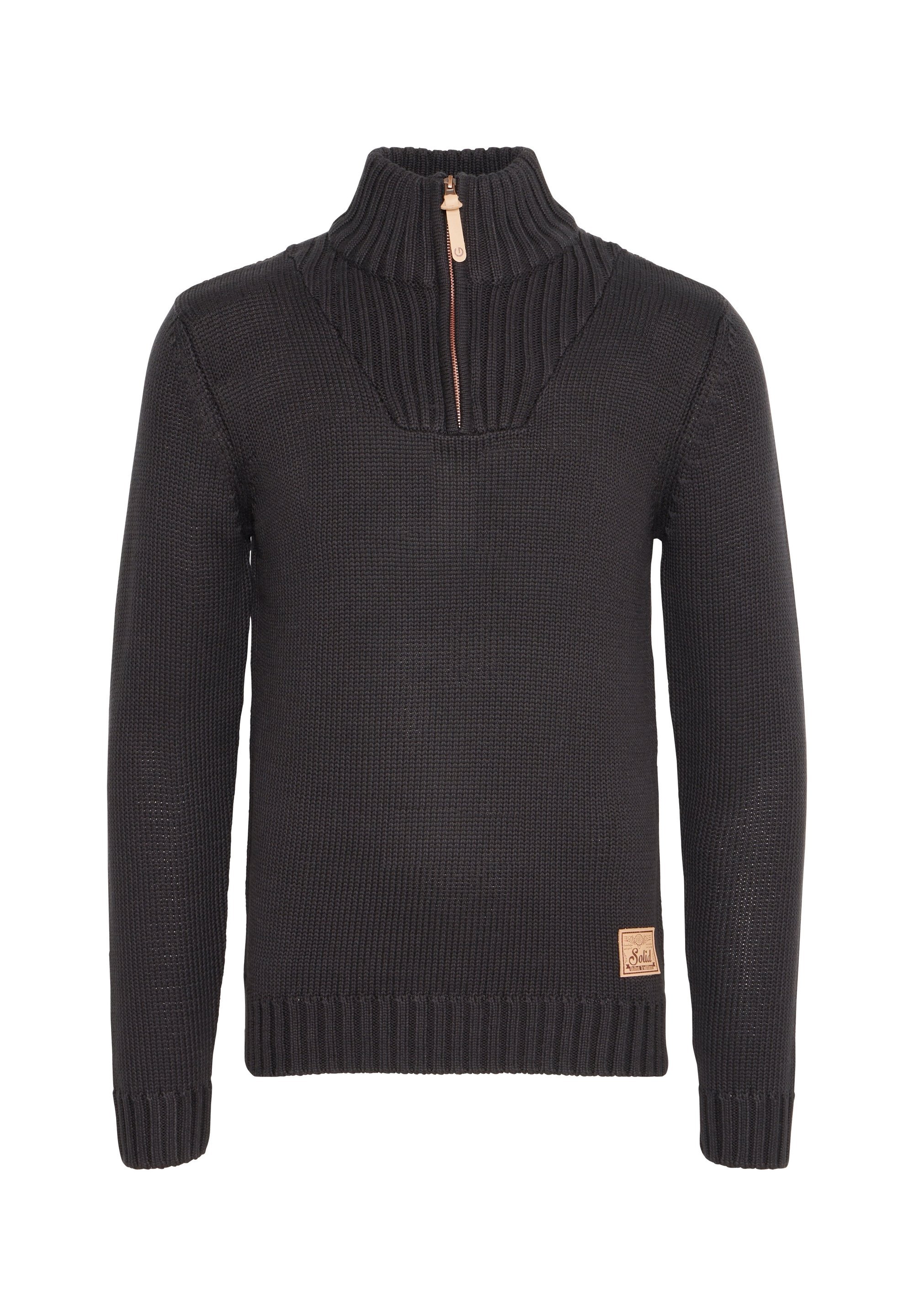 Maglione tinta unita - nero