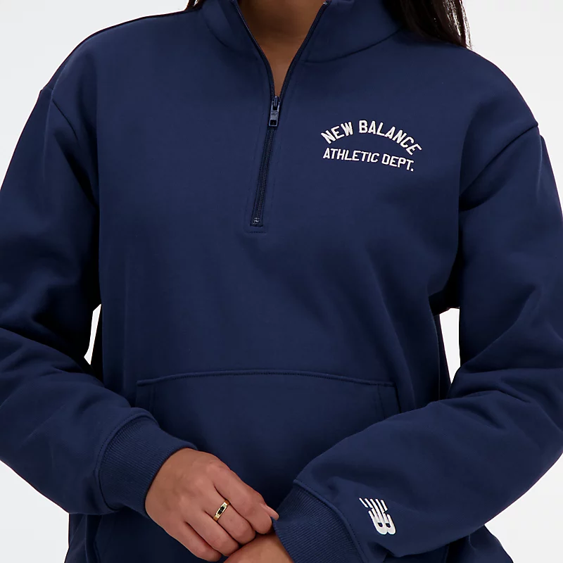 Największe hity Femme Sportswear Quarter Zip - NB NAVY