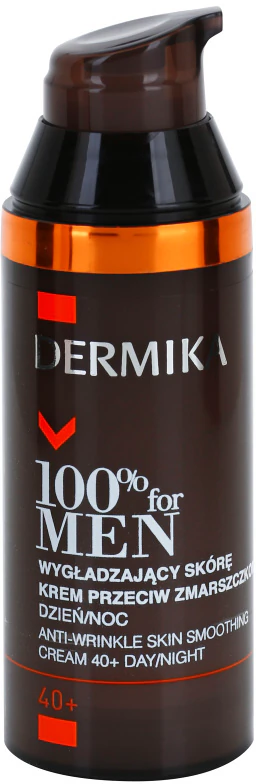 Dermika 100% vyhladzujúci krém proti vráskam pre mužov 40+