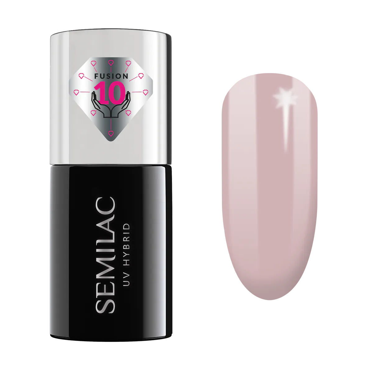 Semilac Extend Care 5W1 Lakier hybrydowy 815 Delicate MoCCa