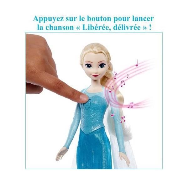 Disney Frozen Elsa Singing Doll - Song in 4 Languages - Ages 3+ - JDX48