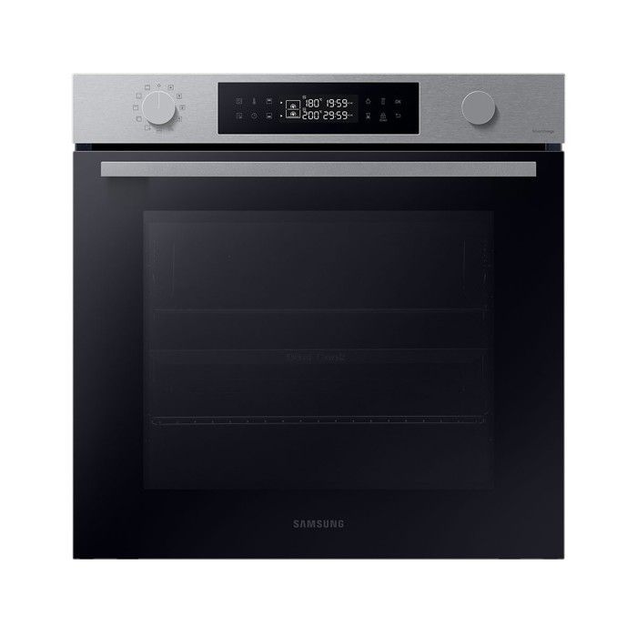 Forno Samsung Dual Cook da 1200 W e 76 litri in acciaio inox (NV7B4450VAS/U3)
