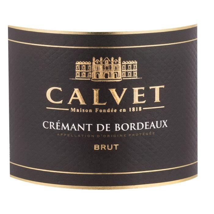 Calvet 2023 Crémant de Bordeaux Brut - Vino Blanco Burdeos