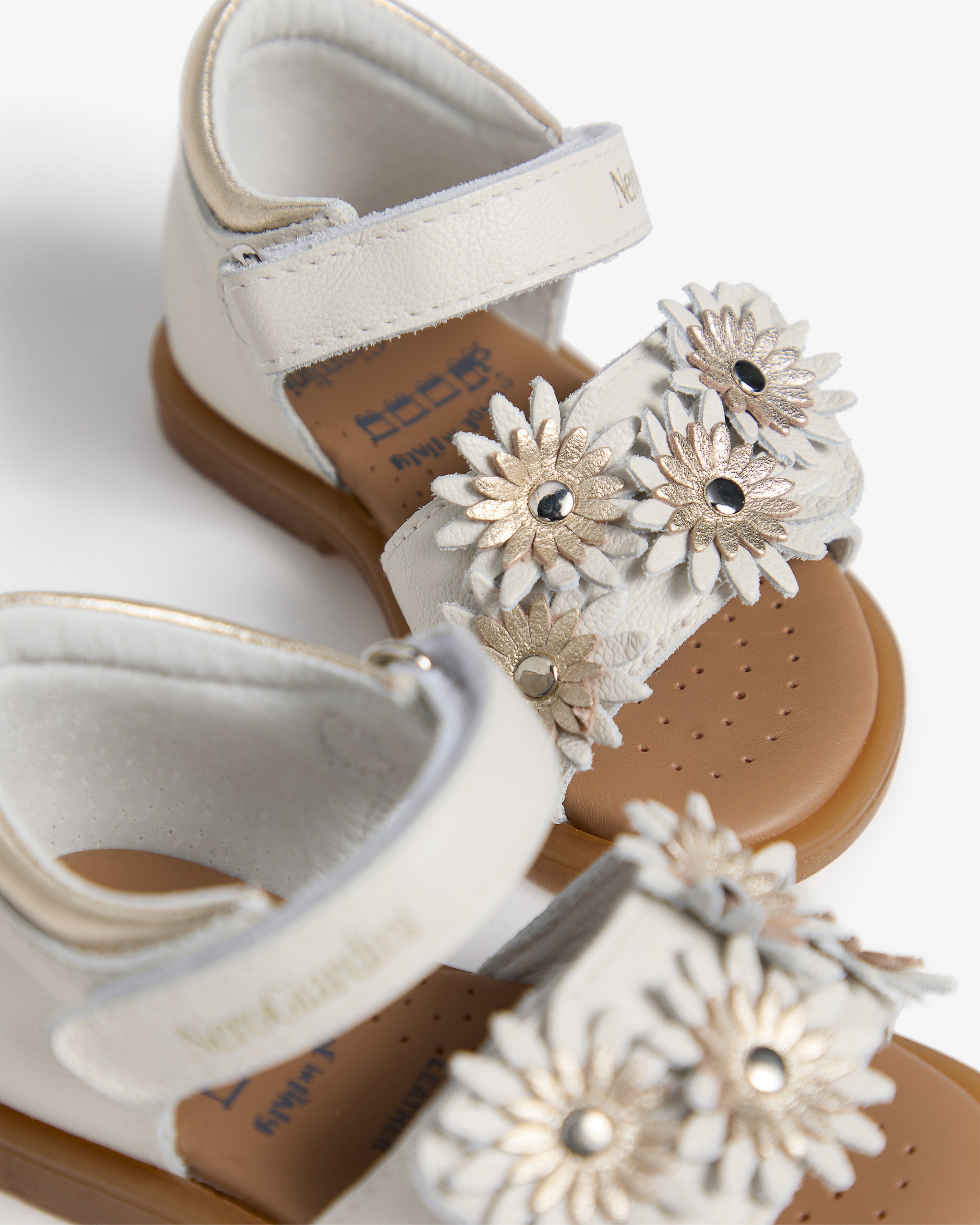 Ledersandalen für Mädchen