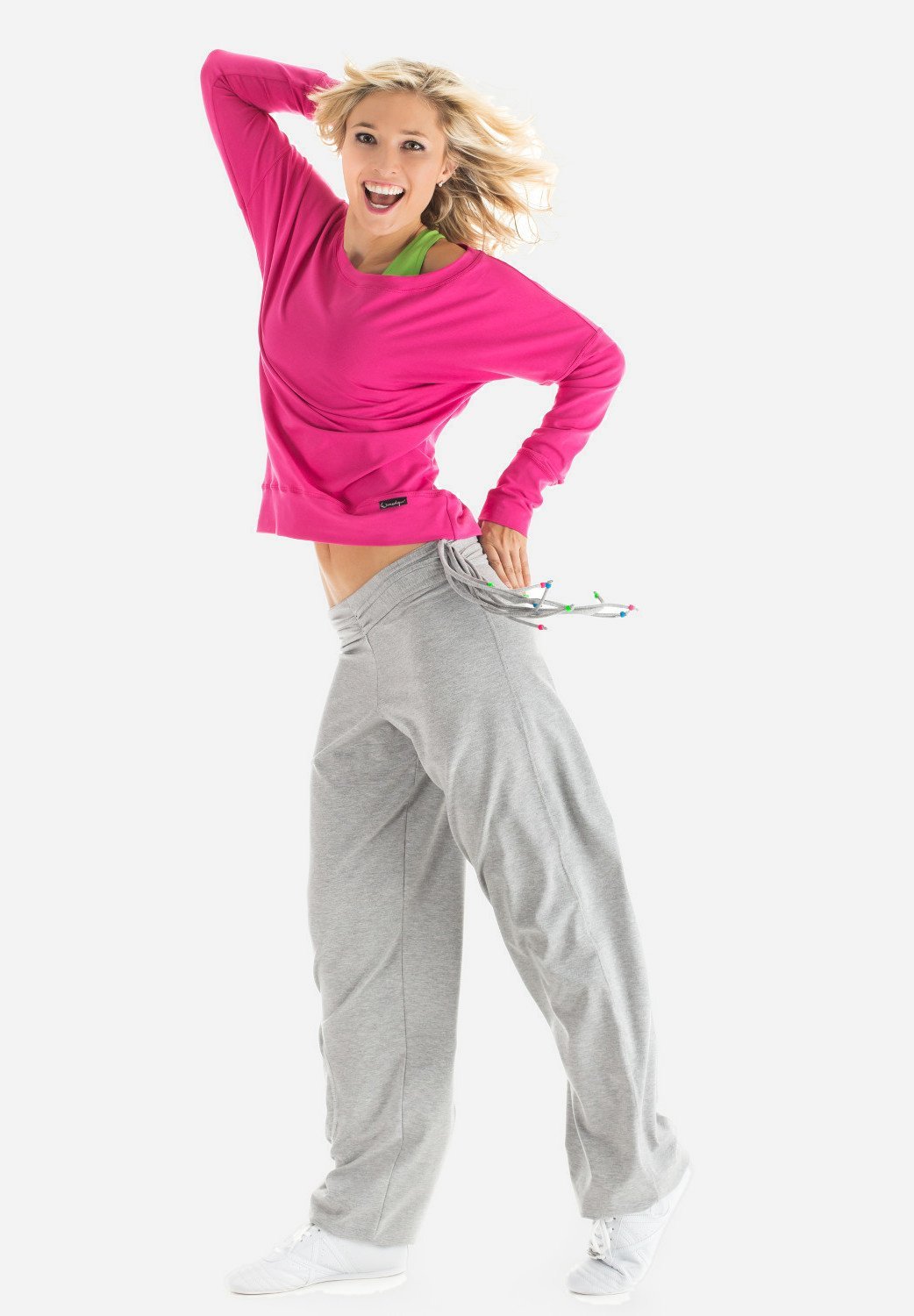 Sweat-shirt à manches longues Winshape - rose