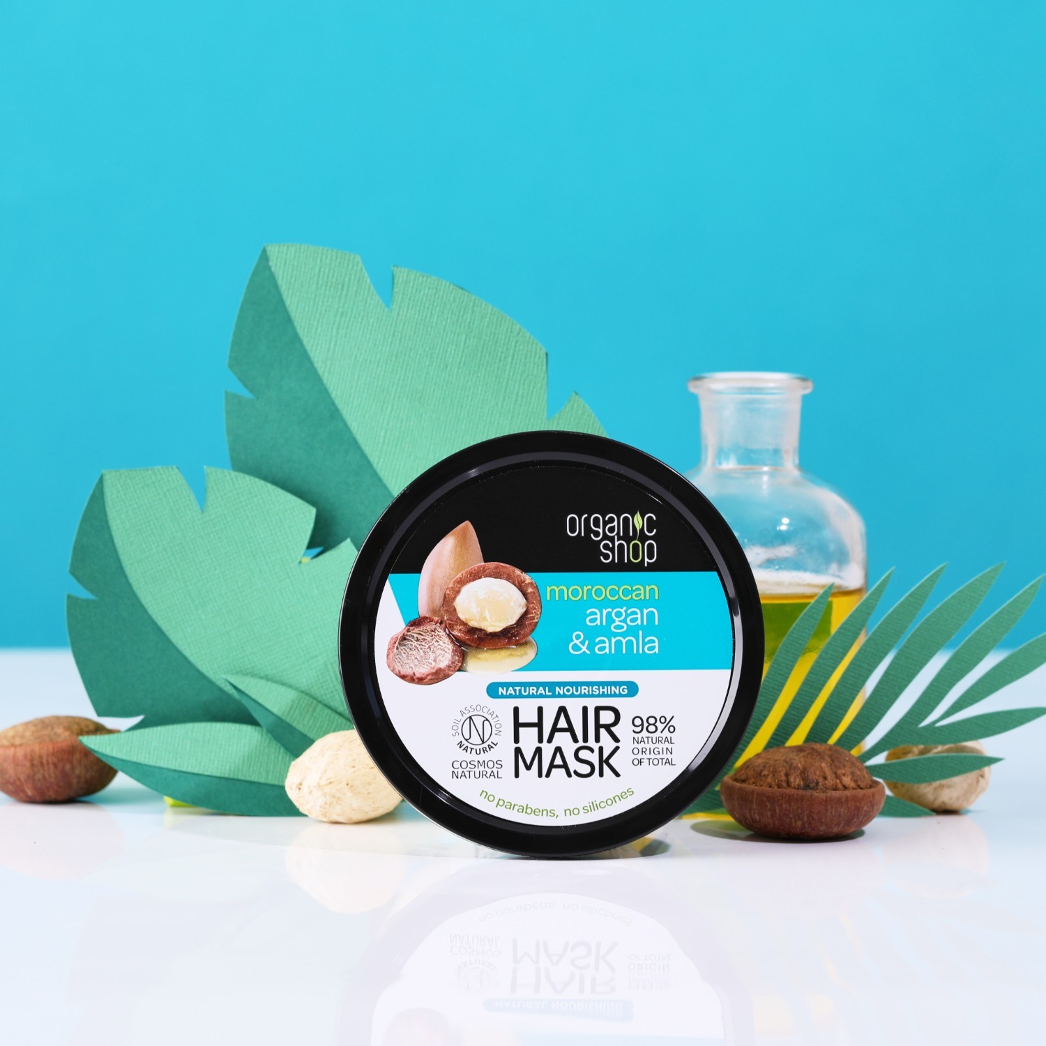 Organic Shop Masque Capillaire Nourrissant Argan et Amla