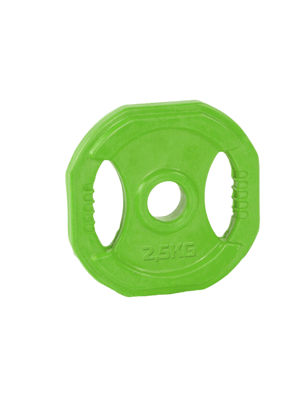 Pumpscheibe 2,5 kg 28 mm Bodybuilding Fitness Gummibeschichtetes Eisen.
