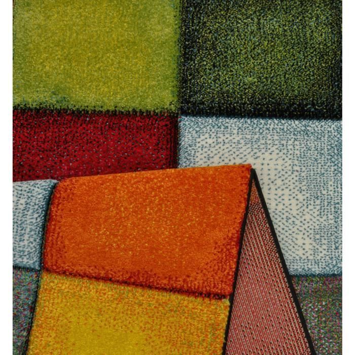 Tapis de Salon - THE CARPET - Belis - Multicolore - 160x230 cm - Moderne - Rectangulaire