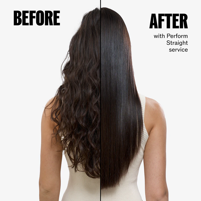 Prancha alisadora Wella Professionals Perform+ e permanente para cabelos naturais
