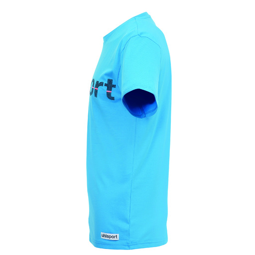  Camiseta Promo Essentiel Cyan Uhlsport